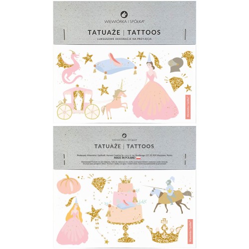 tatuaze-zmywalne-z-brokatem-ksiezniczka-Wiewiorka-i-Spolka-princess-temporary-tattoos-Squirrel-and-Company