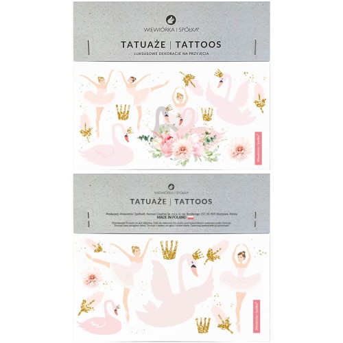 tatuaze-zmywalne-z-brokatem-baletnica-labedzie-Wiewiorka-i-Spolka-ballerina-swan-temporary-tattoos-Squirrel-and-Company