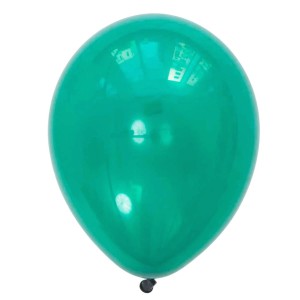 Balony Zielone Morskie Perłowe / 1 szt.
