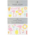 tatuaze-zmywalne-flamingo-party-z-flamingami-Wiewiorka-i-Spolka-flamingo-temporary-tattoos-Squirrel-and-Company