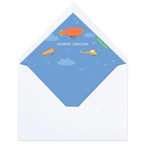 koperta-biala-koperty-biale-personalizowane-na-urodziny-samolot-Wiewiorka-i-Spolka-airplane-personalised-birthday-envelopes-Squirrel-and-Company
