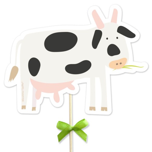 topper-dekoracja-ozdoba-na-tort-do-tortu-urodziny-roczek-farma-krowka-krowki-Wiewiorka-i-Spolka-farm-cow-cake-topper-Squirrel-Company