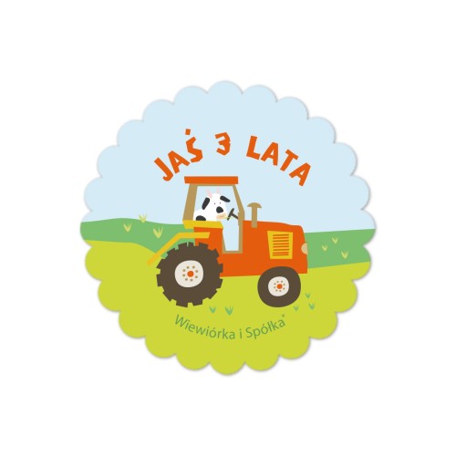 koleczka-naklejka-naklejki-nalepka-nalepki-urodziny-roczek-farma-traktor-ciagnik-Wiewiorka-i-Spolka-farm-village-tractor-animals-personalized-birthday-stickers-Squirrel-Company