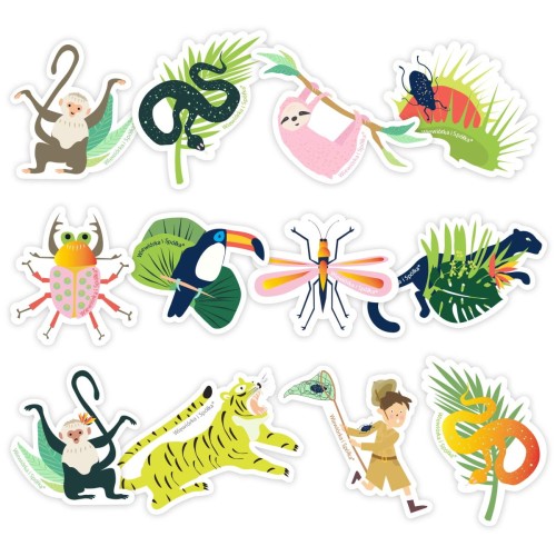 dekoracje-ozdoby-ksztalty-na-slomki-urodziny-dzungla-tukan-malpa-waz-leniwiec-tygrys-puma-Wiewiorka-i-Spolka-jungle-toucan-tiger-snake-sloth-monkey-straw-decorations-paper-straw-decor-Squirrel-Company