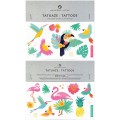 tatuaze-zmywalne-tropical-party-tropikalne-egzotyczne-na-wieczor-panienski-tukan-flaming-papuga-koliber-monstera-Wiewiorka-i-Spolka-tropical-temporary-tattoos-Squirrel-and-Company