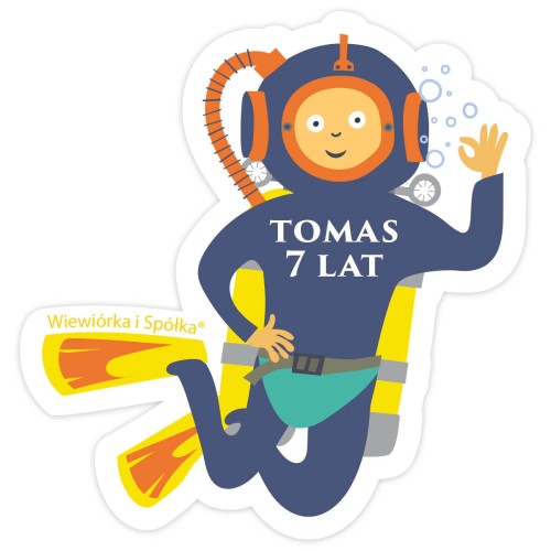 dekoracje-ozdoby-ksztalty-na-slomki-urodziny-podwodny-swiat-nurek-Wiewiorka-i-Spolka-under-the-sea-diver-straw-decorations-personalized-paper-straw-decor-Squirrel-Company