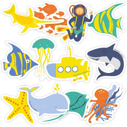 dekoracje-ozdoby-ksztalty-na-slomki-urodziny-podwodny-swiat-lodz-podwodna-nurek-Wiewiorka-i-Spolka-under-the-sea-submarine-diver-shark-fish-straw-decorations-paper-straw-decor-Squirrel-Company