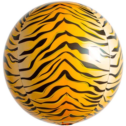 balon-okragly-kula-w-paski-tygrys-3d-helowy-Wiewiorka-i-Spolka-tiger-orbz-foil-balloon-Squirrel-and-Company