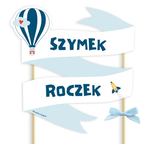 topper-dekoracja-ozdoba-na-tort-do-tortu-urodziny-roczek-chrzciny-chrzest-balon-balonem-balonik-Wiewiorka-i-Spolka-hot-air-balloon-personalised-cake-topper-Squirrel-Company