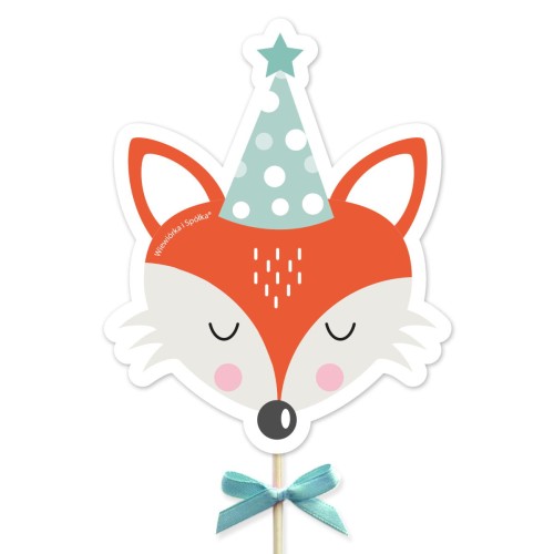 topper-dekoracja-ozdoba-na-tort-do-tortu-urodziny-roczek-mietowy-lisek-lis-liska-lisa-liskiem-lisem-Wiewiorka-i-Spolka-fox-foxes-minty-cake-topper-Squirrel-Company