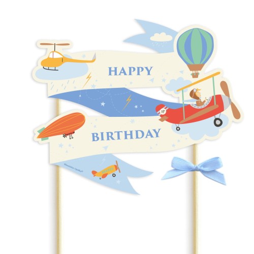 topper-dekoracja-ozdoba-na-tort-do-tortu-roczek-chlopca-samolot-helikopter-Wiewiorka-i-Spolka-plane-airplane-happy-birthday-cake-topper-Squirrel-and-Company