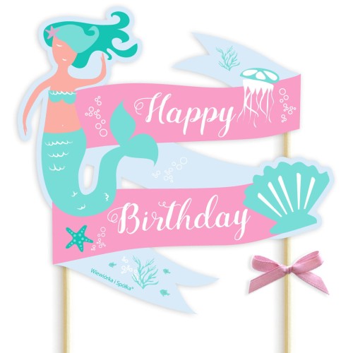 topper-dekoracja-ozdoba-na-tort-do-tortu-urodziny-dziewczynki-z-syrenka-syrenkami-syrenki-Wiewiorka-i-Spolka-mermaid-mermaids-under-the-sea-happy-birthday-cake-topper-Squirrel-Company