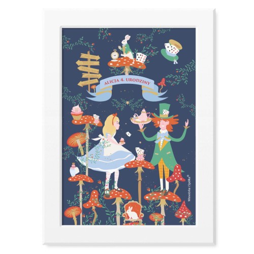 obrazek-personalizowany-plakat-do-pokoju-prezent-na-urodziny-alicja-w-krainie-czarow-Wiewiorka-i-Spolka-alice-in-wonderland-personalized-birthday-poster-Squirrel-Company