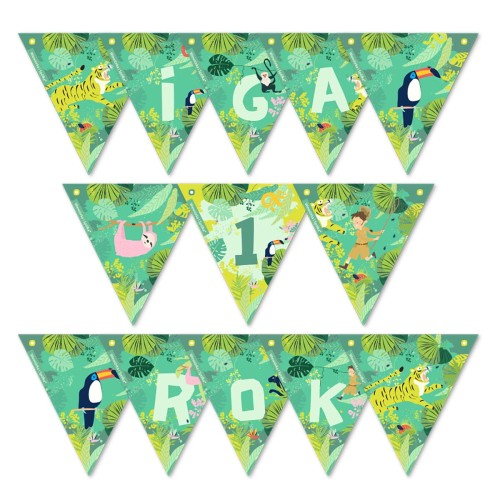 girlanda-dekoracje-ozdoby-wiszace-baner-napis-flagi-na-sznurku-urodziny-dzungla-Wiewiorka-i-Spolka-jungle-personalised-paper-garland-banner-Squirrel-Company