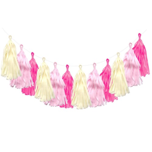 girlanda-ekologiczna-biodegradowalna-fredzle-bibulowe-bezowe-rozowe-fuksjowe-Wiewiorka-i-Spolka-pastel-pink-ivory-fuchsia-tissue-tassel-garland-hanging-garland-Squirrel-and-Company