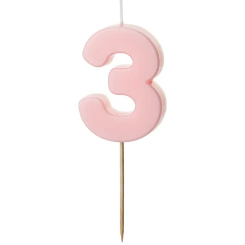 swieczka-na-trzecie-urodziny-dziewczynki-trojka-cyferka-rozowa-Wiewiorka-i-Spolka-pink-three-number-candle-Squirrel-Company