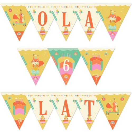 girlanda-dekoracje-ozdoby-wiszace-baner-napis-na-sznurku-urodziny-roczek-zwierzatka-rower-tort-Wiewiorka-i-Spolka-personalized-paper-garland-banner-Squirrel-Company