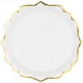 talerze-talerzyki-biale-ze-zlota-obwodka-Wiewiorka-i-Spolka-white-solid-color-party-paper-plates-Squirrel-Company