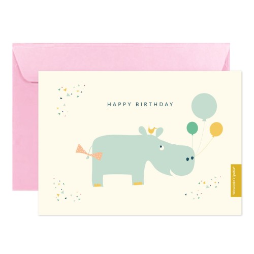 kartka-na-urodziny-animals-hipopotam-Wiewiorka-i-Spolka-hippo-birthday-wishes-card-Squirrel-Company