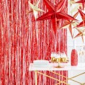 czerwona kurtyna red curtain Wiewiórka i Spółka