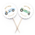 piki-pikery-wykalaczki-dekoracje-na-babeczki-roczek-chlopca-auto-retro-blekitne-biale-Wiewiorka-i-Spolka-vintage-car-personalized-kit-mini-flags-Squirrel-Company
