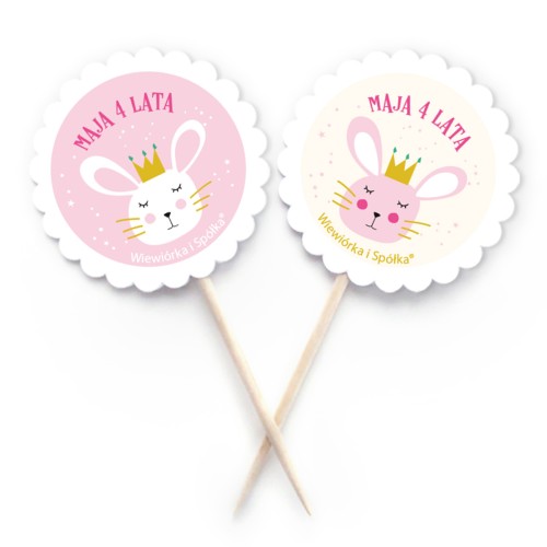 piki-pikery-wykalaczki-dekoracje-na-babeczki-urodziny-roczek-dziewczynki-myszka-Wiewiorka-i-Spolka-pink-minnie-mouse-cupcake-personalised-kit-mini-flags-Squirrel-and-Company