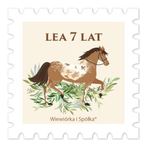 Naklejki Horse znaczki personalizowane / 5 szt.