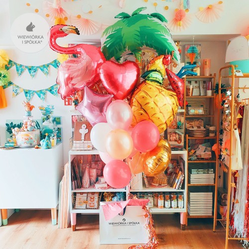 bukiet-balonow-z-helem-na-urodziny-dziewczyny-tropical-party-flaming-palma-wieczor-panienski-warszawa-Wiewiorka-i-Spolka-balloons-girl-birthday-Squirrel-and-Company
