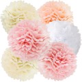 pompony-bibulowe-z-bibuly-dekoracje-wiszace-różowe-beżowe-białe-zestaw-komplet-Wiewiorka-i-Spolka-pink-white-ivory-tissue-pompom-pom-poms-Squirrel-Company