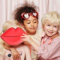 paper plates red lips