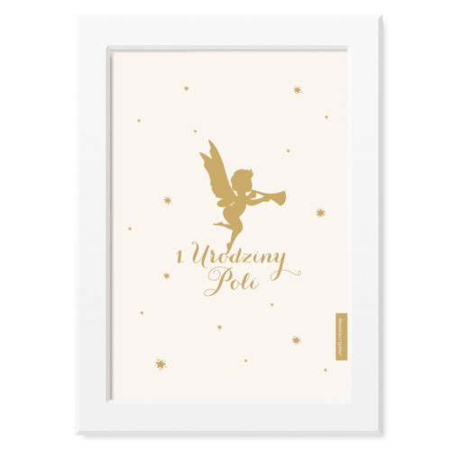 obrazek-plakat-do-pokoju-prezent-na-urodziny-chrzest-chrzciny-roczek-rozowy-zloty-aniolek-z-aniolkiem-Wiewiorka-i-Spolka-angel-personalised-baptism-birthday-poster-Squirrel-Company