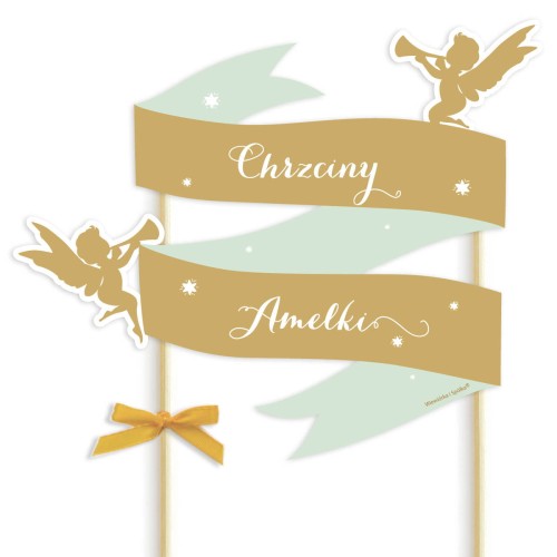 topper-dekoracja-ozdoba-na-tort-do-tortu-urodziny-roczek-chrzciny-chrzest-zlote-aniolki-zloty-aniolek-Wiewiorka-i-Spolka-gold-angel-personalised-cake-topper-Squirrel-Company