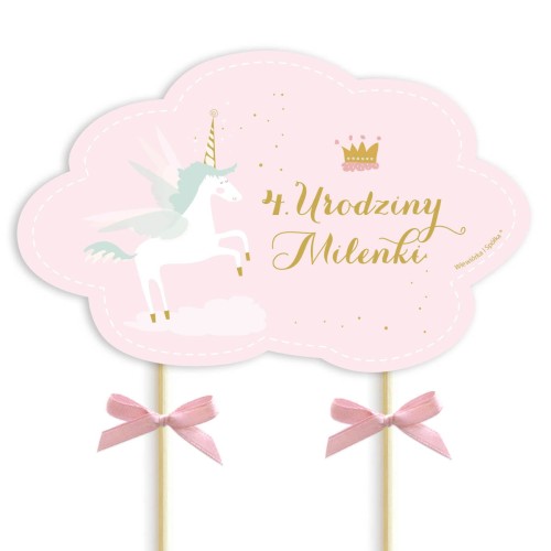 topper-dekoracja-ozdoba-na-tort-do-tortu-urodziny-roczek-chrzciny-chrzest-rozowy-z-jednorozcem-jednorozec-Wiewiorka-i-Spolka-pink-unicorn-personalised-cake-topper-Squirrel-Company