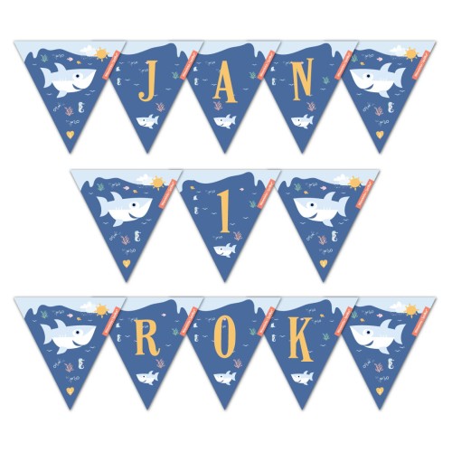 girlanda-dekoracje-ozdoby-wiszace-baner-napis-na-sznurku-urodziny-roczek-chrzest-chrzciny-z-rekinkiem-rekinek-rekin-rekinem-Wiewiorka-i-Spolka-shark-personalised-paper-garland-banner-Squirrel-Company