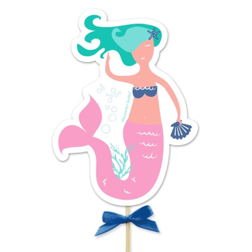 topper-dekoracja-ozdoba-na-tort-do-tortu-urodziny-roczek-dziewczynki-z-syrenka-syrenki-syrenkami-Wiewiorka-i-Spolka-mermaid-mermaids-cake-topper-Squirrel-Company