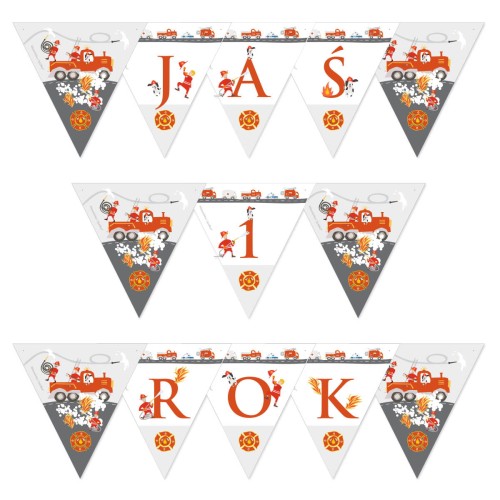 girlanda-dekoracje-ozdoby-wiszace-baner-napis-na-sznurku-urodziny-chlopca-strazacy-strazackie-strazak-Wiewiorka-i-Spolka-fireman-fire-personalised-paper-garland-banner-Squirrel-Company
