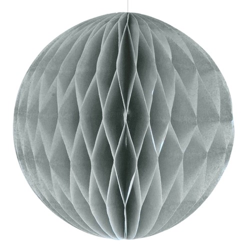 kula-honeycomb-bibulowa-z-bibuly-dekoracja-papierowa-dekoracje-kule-wiszace-40cm-szara-stalowa-Wiewiorka-i-Spolka-gray-tissue-paper-honeycomb-ball-Squirrel-Company