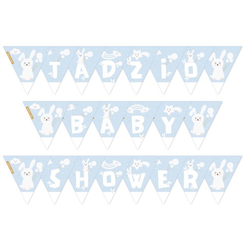 girlanda-dekoracje-ozdoby-wiszace-baner-napis-na-sznurku-baby-shower-chlopca-blekitny-kroliczek-Wiewiorka-i-Spolka-blue-bunny-personalized-paper-garland-banner-Squirrel-Company
