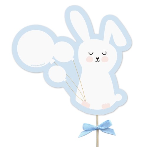 topper-dekoracja-ozdoba-na-tort-do-tortu-baby-shower-boy-kroliczek-blekitny-Wiewiorka-i-Spolka-blue-bunny-cake-topper-Squirrel-Company
