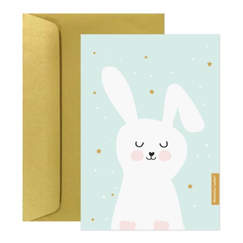 kartka-na-baby-shower-mietowy-kroliczek-Wiewiorka-i-Spolka-minty-bunny-baby-shower-wishes-card-Squirrel-Company
