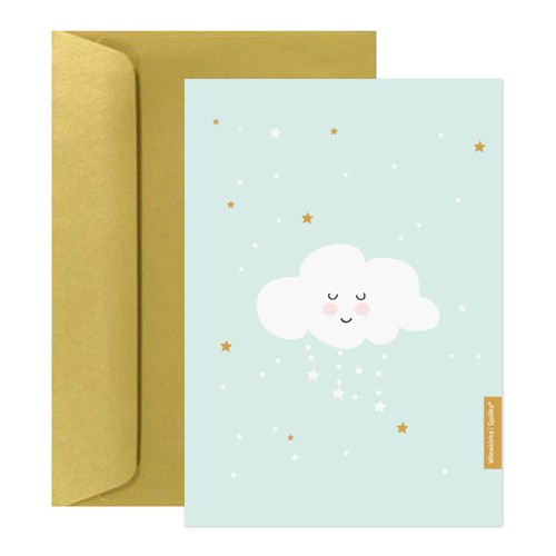 kartka-na-baby-shower-mietowa-chmurka-Wiewiorka-i-Spolka-minty-cloud-baby-shower-wishes-card-Squirrel-Company