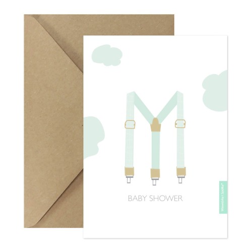 kartka-na-baby-shower-chlopiec-Wiewiorka-i-Spolka-mint-baby-shower-lovely-boy-wishes-card-Squirrel-Company