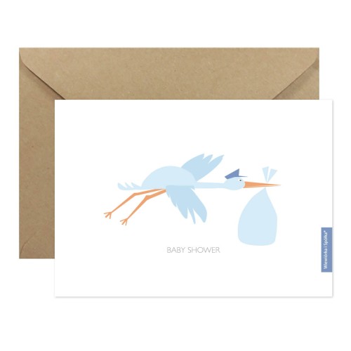 kartka-z-bocianem-na-baby-shower-chlopiec-Wiewiorka-i-Spolka-blue-baby-shower-boy-stork-wishes-card-Squirrel-Company