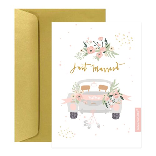 kartka-na-zyczenia-na-slub-Wiewiorka-i-Spolka-cabriolet-wedding-wishes-card-Squirrel-Company