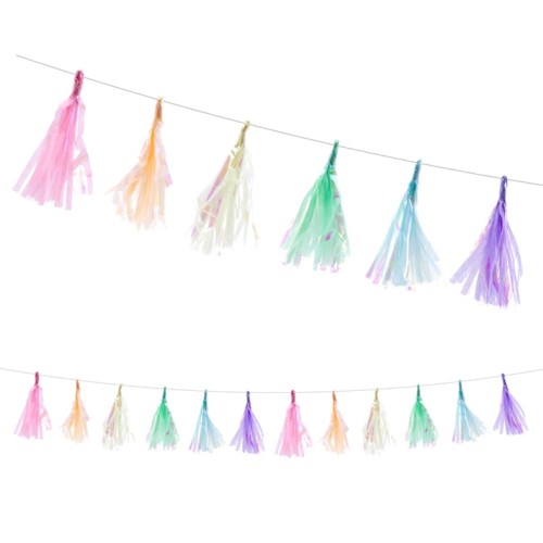 girlandka-z-fredzelkow-opalizujacych-blyszczacych-Wiewiorka-i-Spolka-multicolor-iridescent-neon-tassel-mini-garland-Squirrel-Company