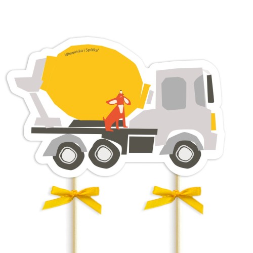topper-dekoracja-ozdoba-na-tort-do-tortu-urodziny-chlopca-auta-betoniarka-Wiewiorka-i-Spolka-concrete-mixer-cake-topper-Squirrel-Company