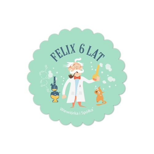 koleczka-naklejka-naklejki-nalepka-nalepki-urodziny-laboratorium-maly-chemik-doswiadczenia-naukowe-Wiewiorka-i-Spolka-laboratory-personalised-birthday-sticker-stickers-Squirrel-Company