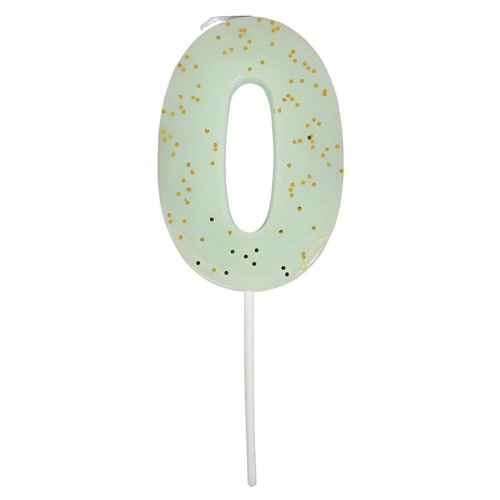 swieczka-na-dziesiate-dwudzieste-trzydzieste-czterdzieste-urodziny-zero-cyferka-mieta-brokatowa-Wiewiorka-i-Spolka-glittered-glitter-zero-mint-number-candle-Squirrel-Company