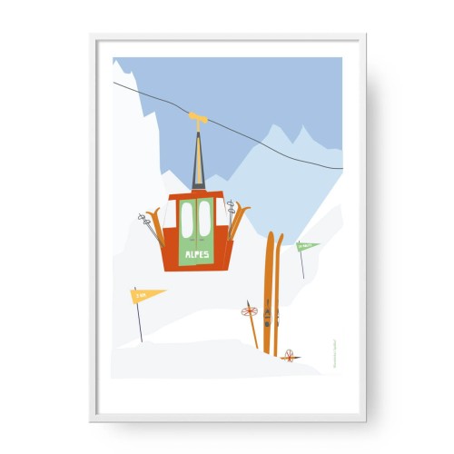 grafika-plakat-do-pokoju-skandynawski-styl-alpy-Wiewiorka-i-Spolka-alpes-hygge-scandi-style-poster-Squirrel-Company