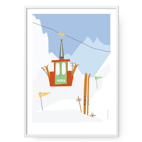 grafika-plakat-do-pokoju-skandynawski-styl-alpy-Wiewiorka-i-Spolka-alpes-hygge-scandi-style-poster-Squirrel-Company